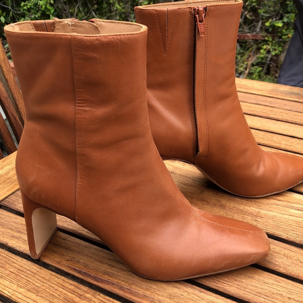 & Other Stories brown leather boot